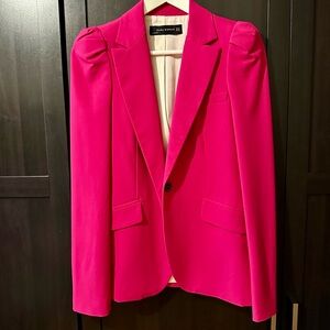 Zara Woman Blazer – Fuchsia Hot Pink XS